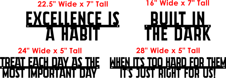 Custom Listing for John D (11 signs)