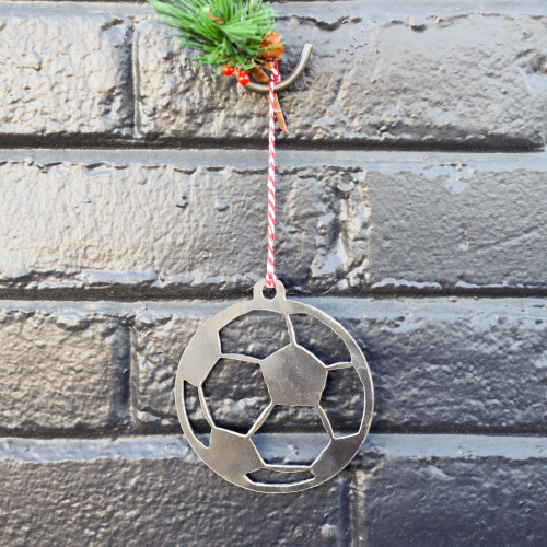 Soccer Ball Christmas Ornament