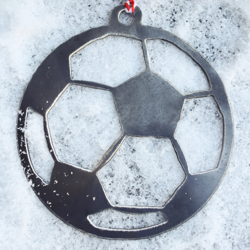 Soccer Ball Christmas Ornament