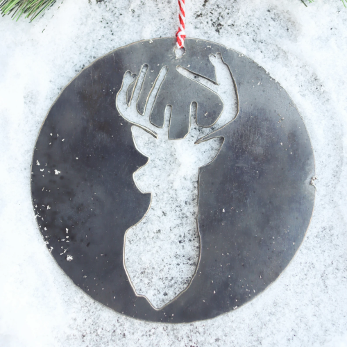 Deer Bauble Christmas Ornament