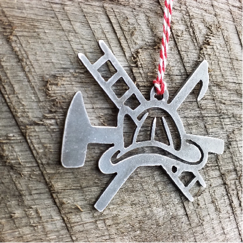 Fireman Christmas Ornament