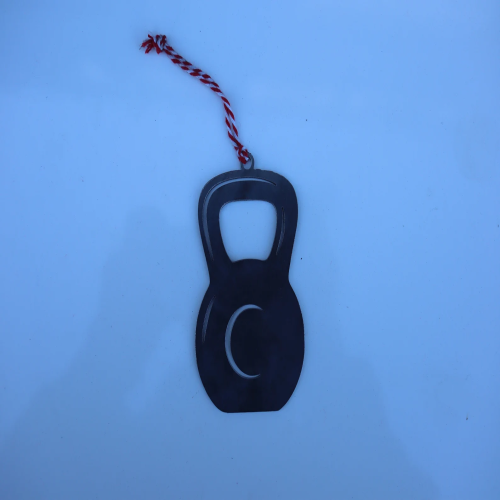 Kettlebell Christmas Ornament