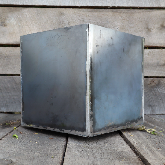 Modern Metal Planters 16" x 16" x 16"