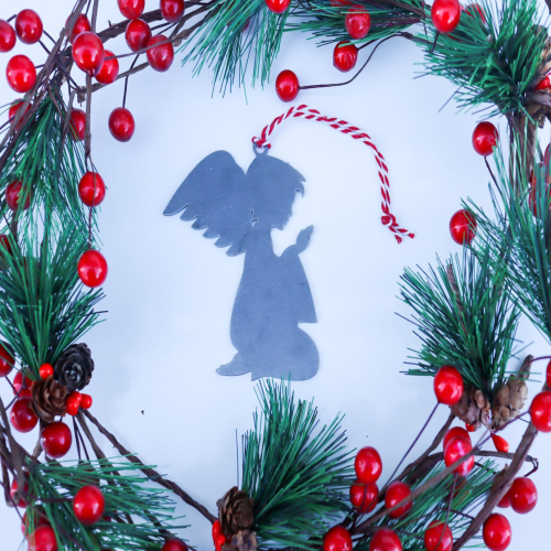 Praying Angel Christmas Ornament - Holiday Stocking Stuffer Gift - Tree Home Decor