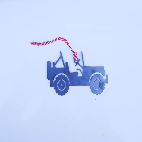 Willys Jeep Christmas Ornament