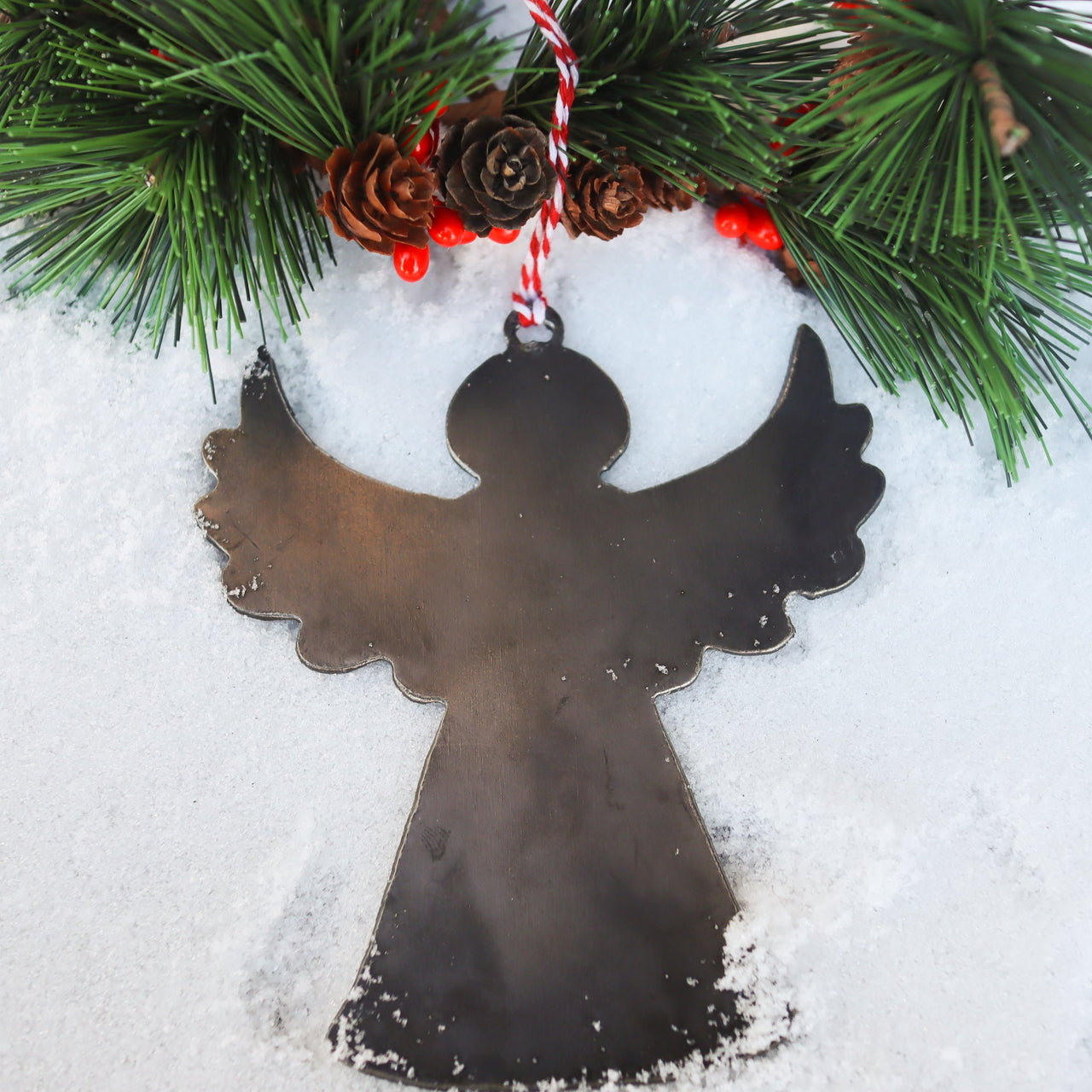 Angel Christmas Ornament - Holiday Stocking Stuffer Gift - Tree Home Decor - Maker Table