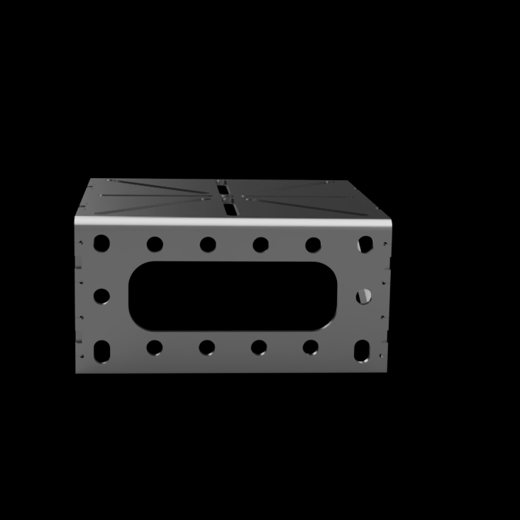 0.25" Vice Mount for Maker Tables, view 2 – handmade laser cut metal by Maker Table