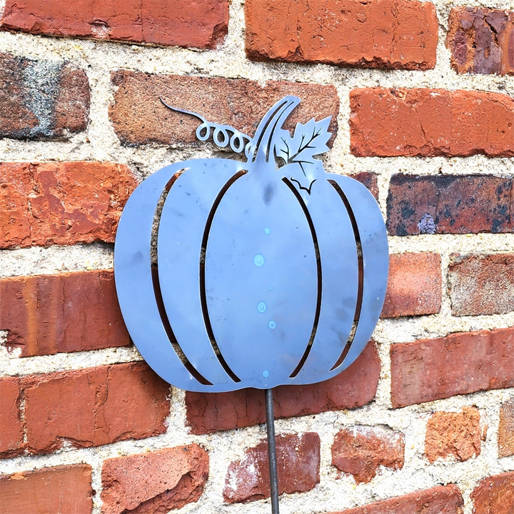 Cute Pumpkin Garden Stakes