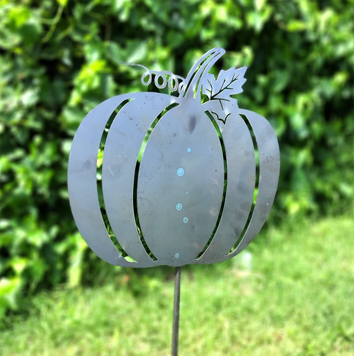 Cute Pumpkin Garden Stakes