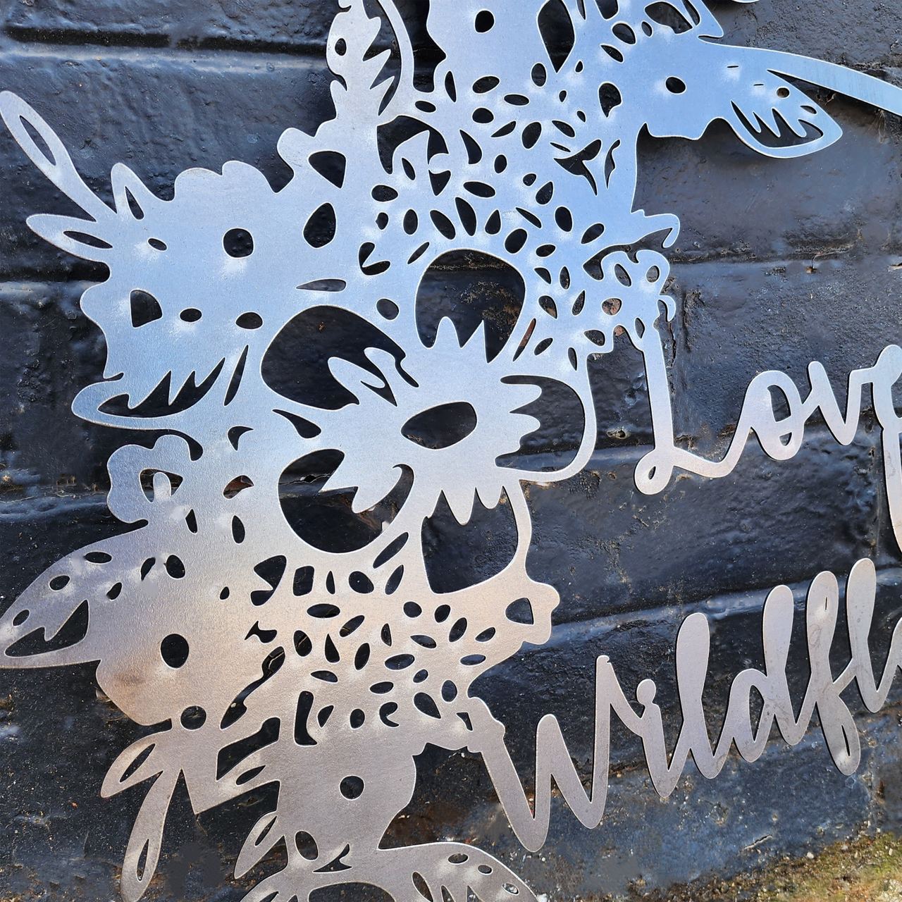 Personalized Wildflower Wreath - Fall Home Decor - Kitchen Wall Art - Wall Decor - Nursery