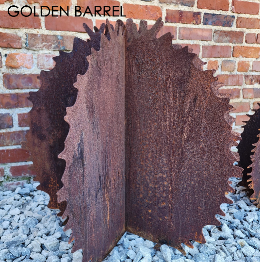 Metal Cactus Sculpture - Outdoor Garden Decor