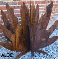 Thumbnail for Aloe Metal Sculpture - Succulent Metal Sculpture - Succulent Plants - Yard Art Metal Sculptures - Yucca - Agave