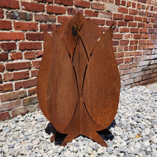 Tulip Flower - Outdoor Garden Decor