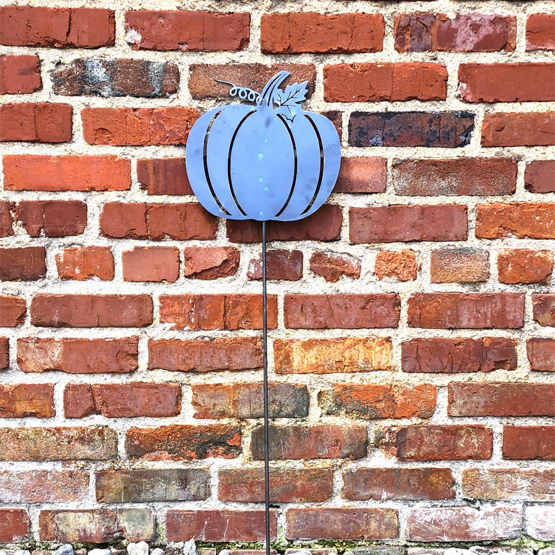 Cute Pumpkin Garden Stakes
