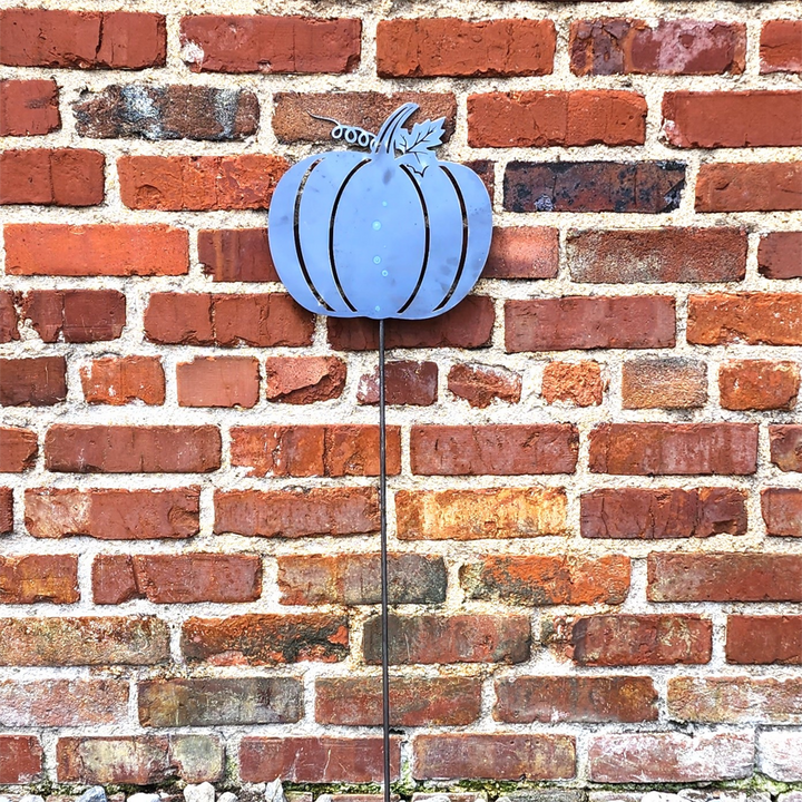 Cute Pumpkin Garden Stakes