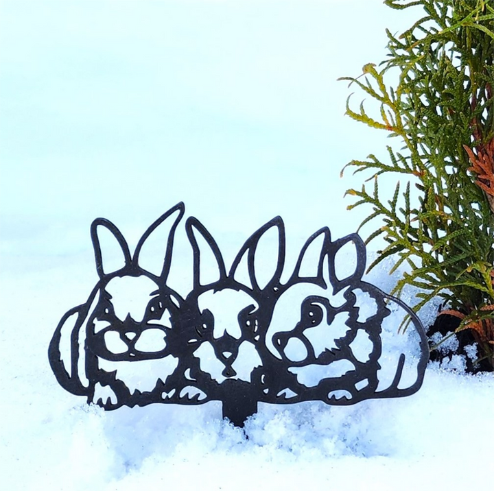 Bunny Garden Stakes