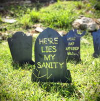 Thumbnail for Personalized Spooky Tombstones - Halloween Decor- RIP - Funny Halloween - Spooky Season - Fall Decor