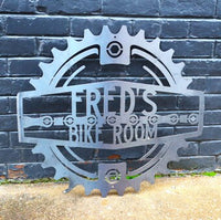 Thumbnail for Custom Metal Sign Bike Enthusiast - Personalized Gift