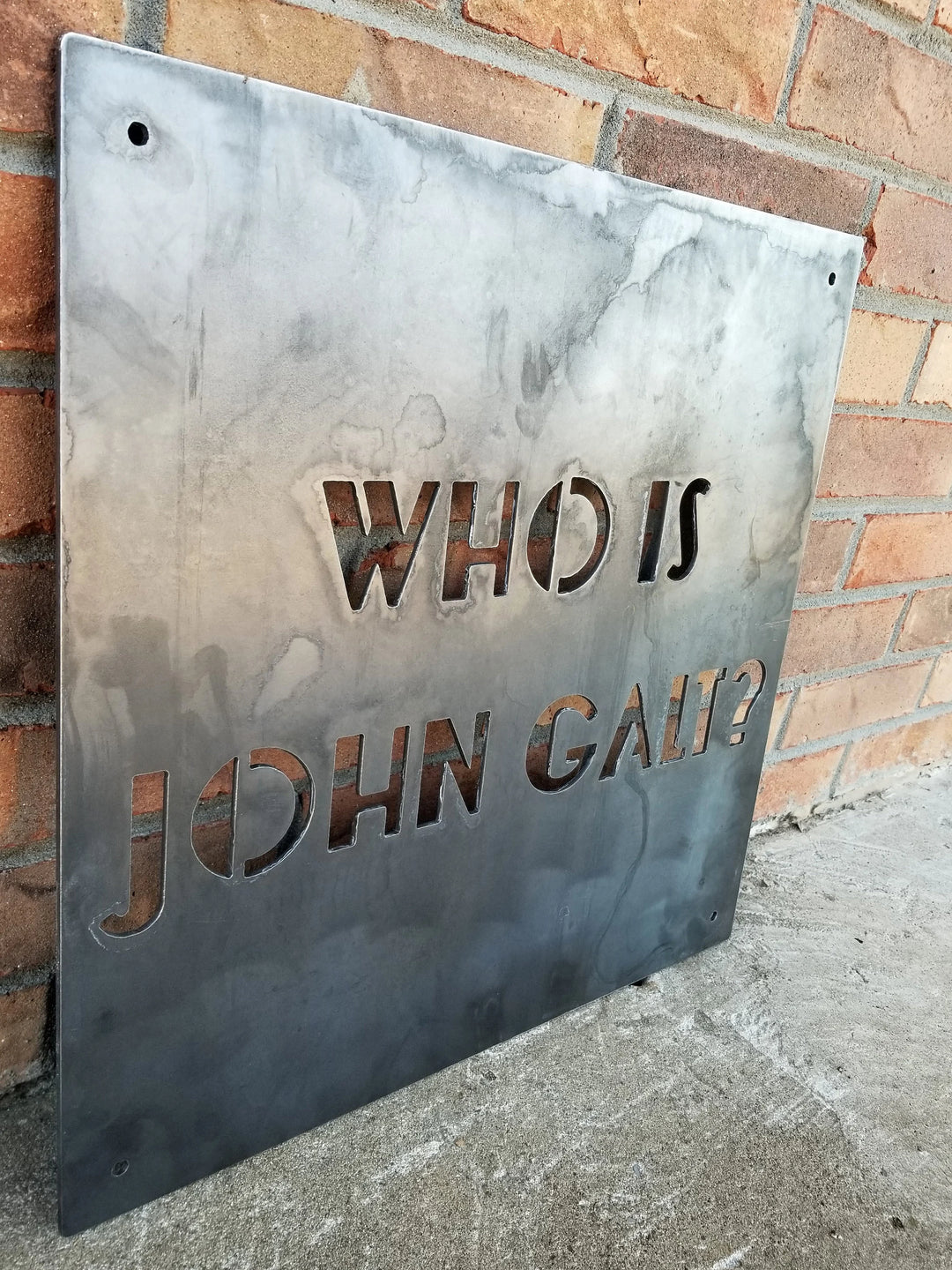 Personalized Quote Sign - Retro Metal Art