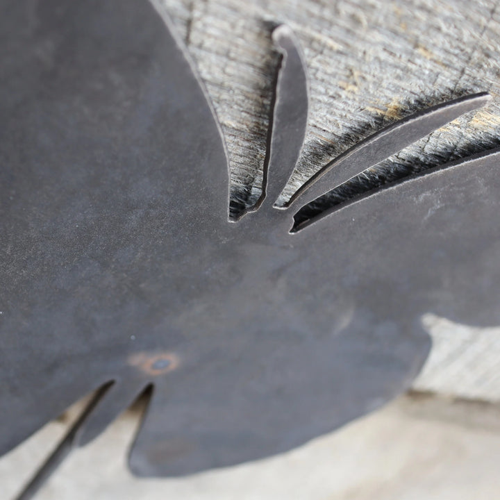 Metal Butterfly Garden Stake - Steel Gardening Decor