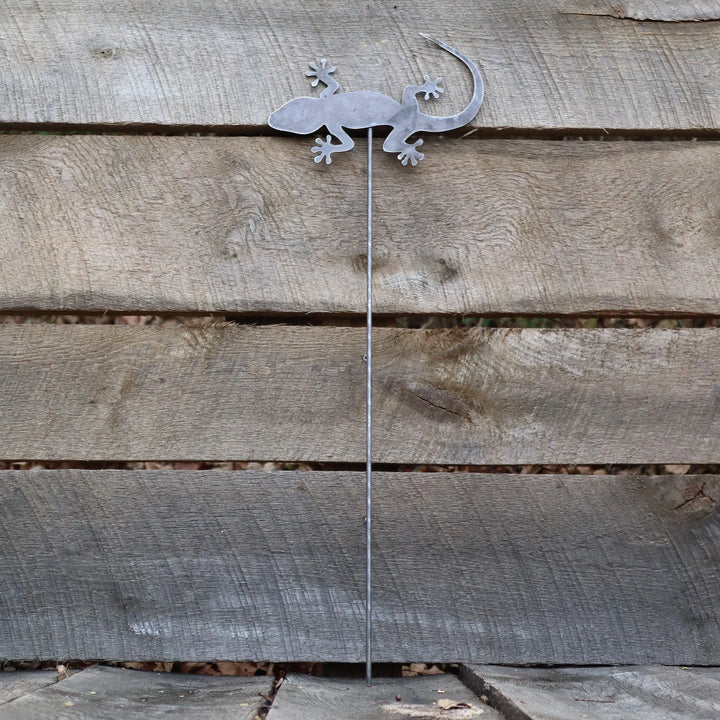 Metal Lizard Garden Stakes