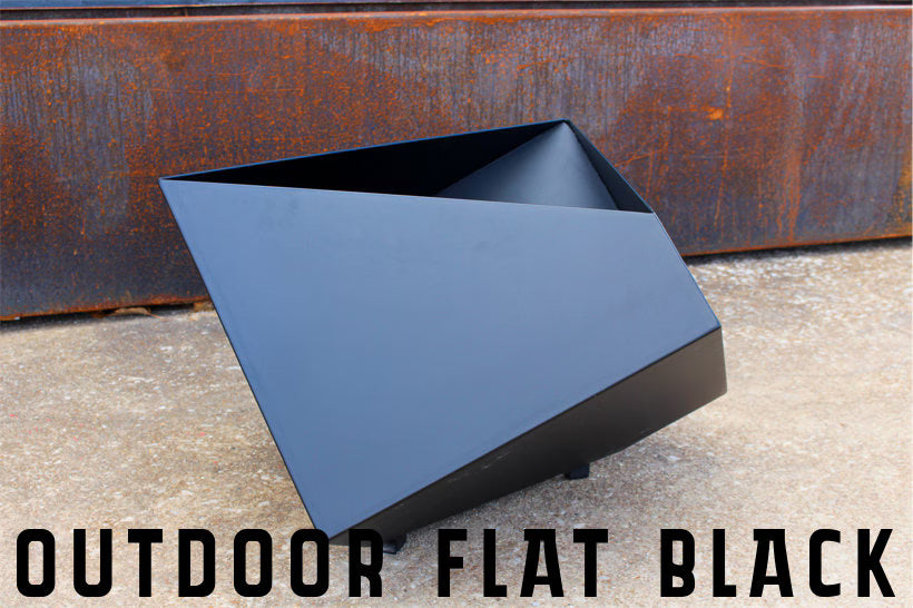 Modern Geo Steel Planter 25" x 23" x 15" - Geometric Plant Pot