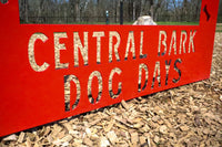 Thumbnail for Custom Metal Dog Park Photo Booth - City Park Photo Op - Personalized Photo Prop - Custom Metal Sign