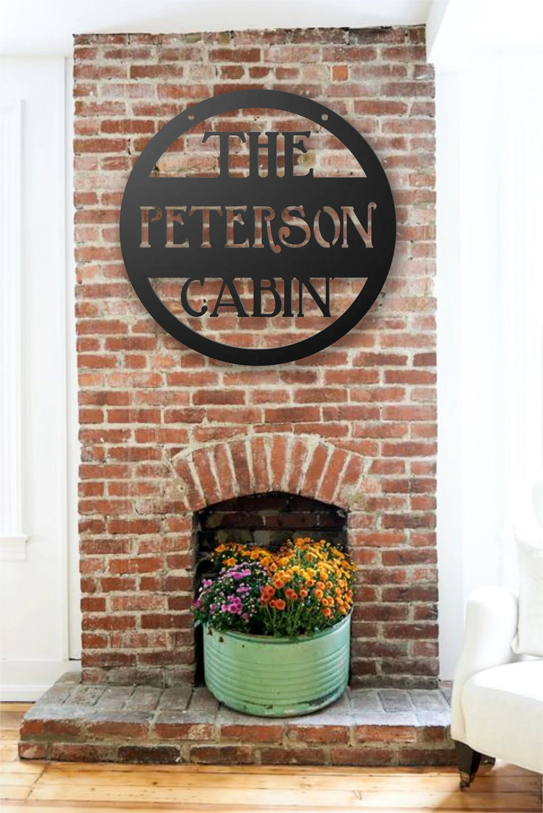 Rustic Sign Display Custom Hanging Rustic Farmhouse Sign β Maker Table