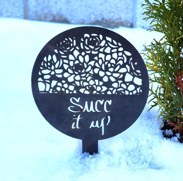 Succ It Up - Garden Stakes