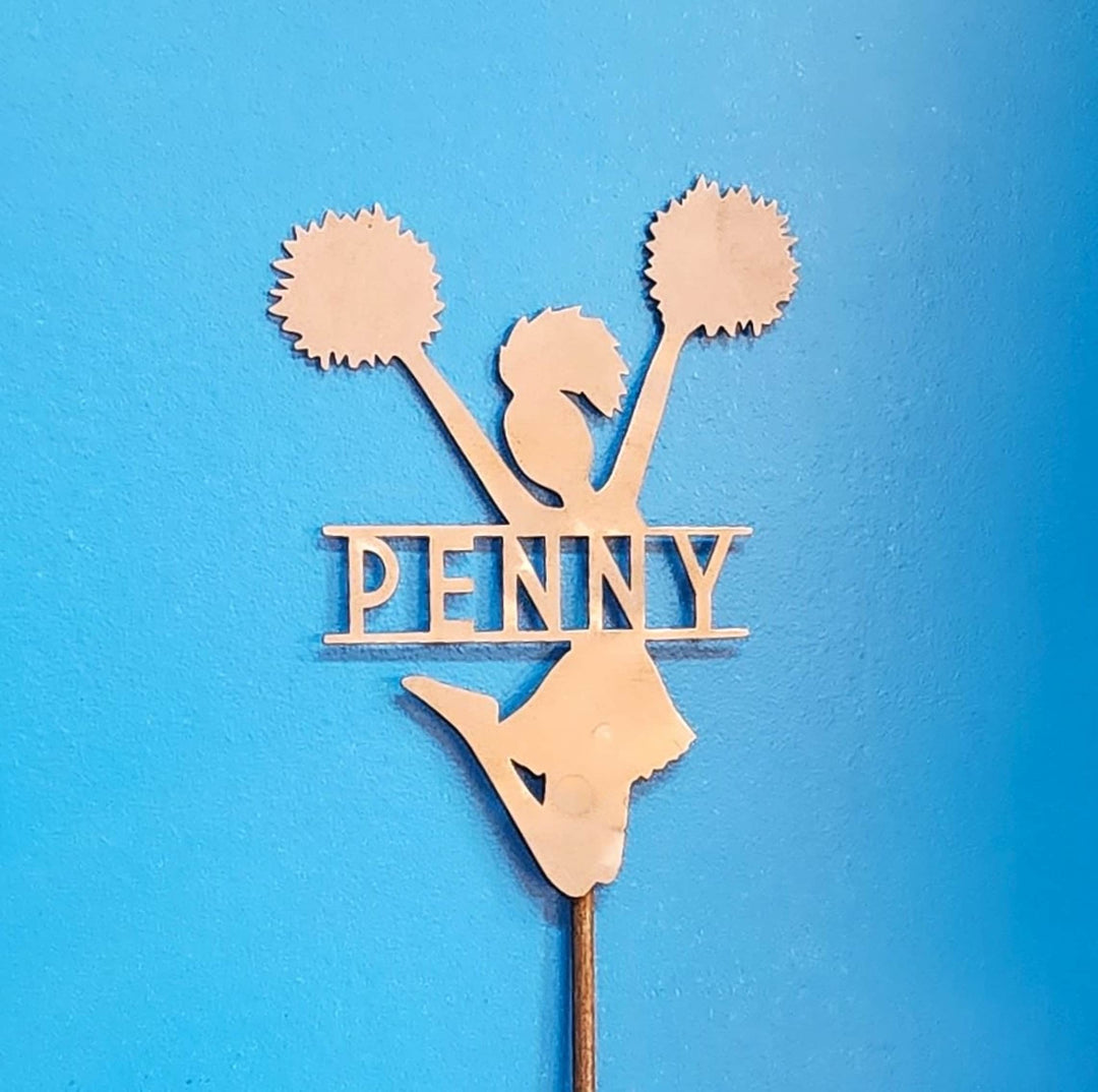 Personalized Cheer Yard Sign