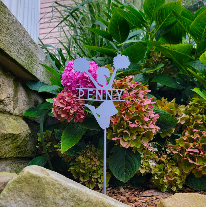 Personalized Cheer Yard Sign