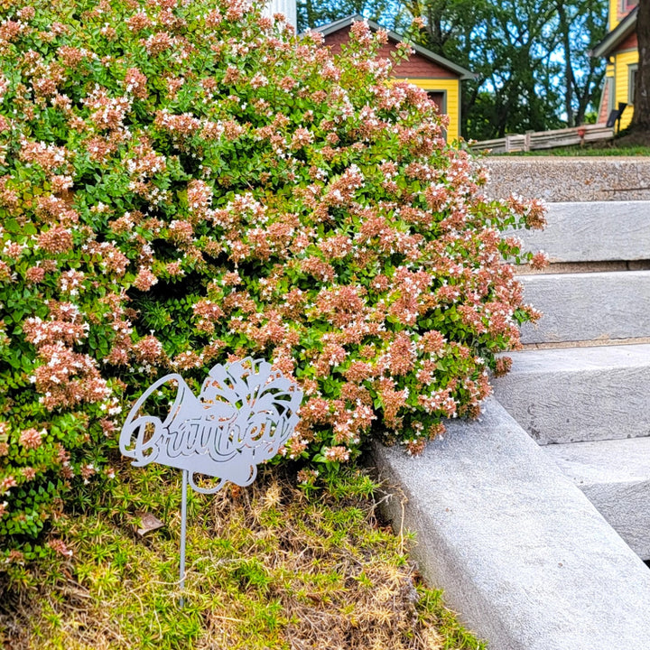 Personalized Cheer Yard Sign - Megaphone