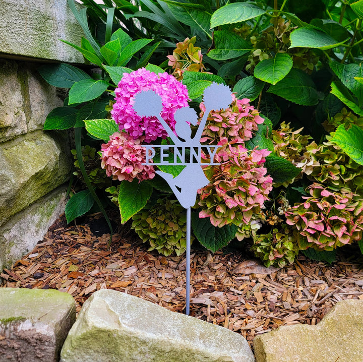 Personalized Cheer Yard Sign