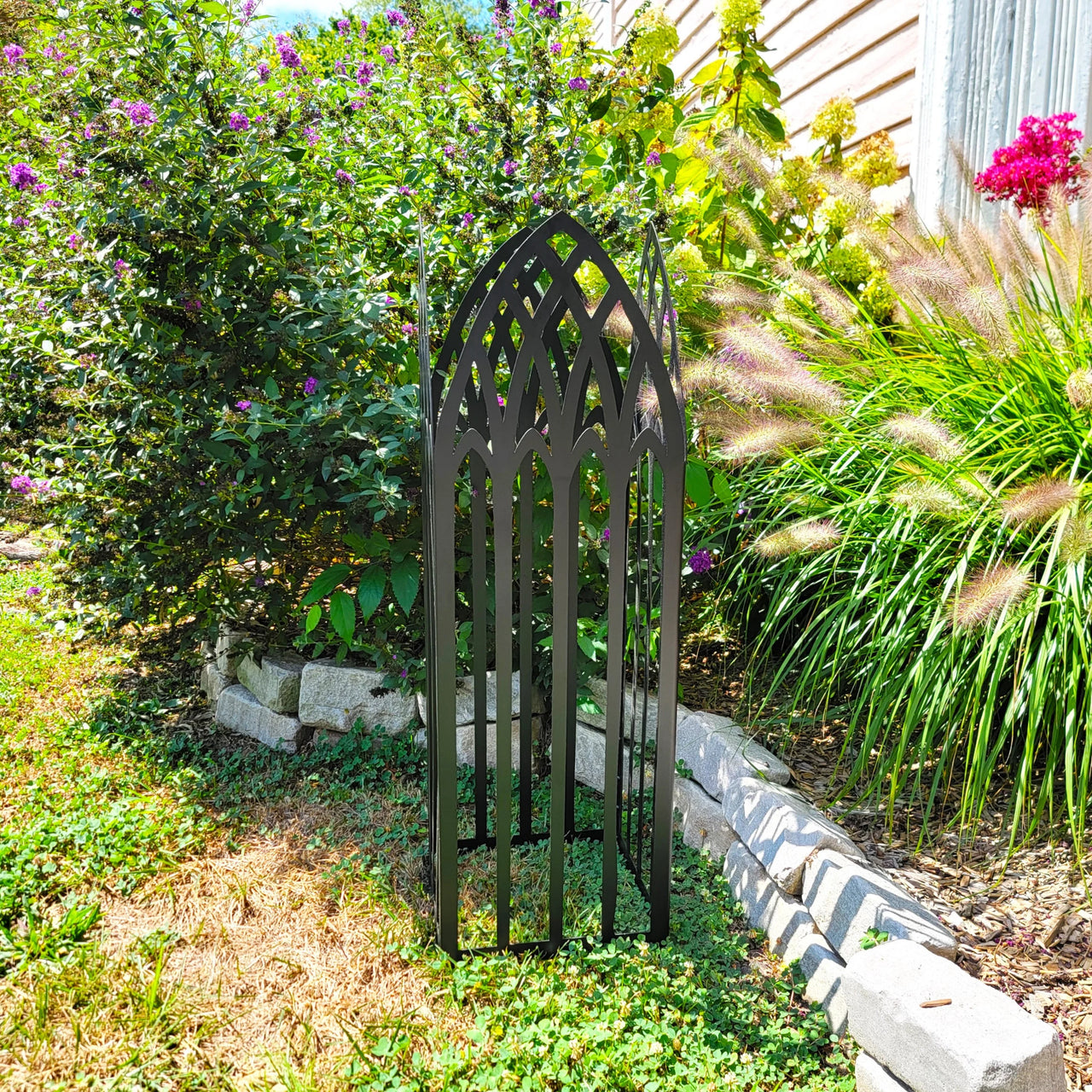 Gothic Decor Garden Columns