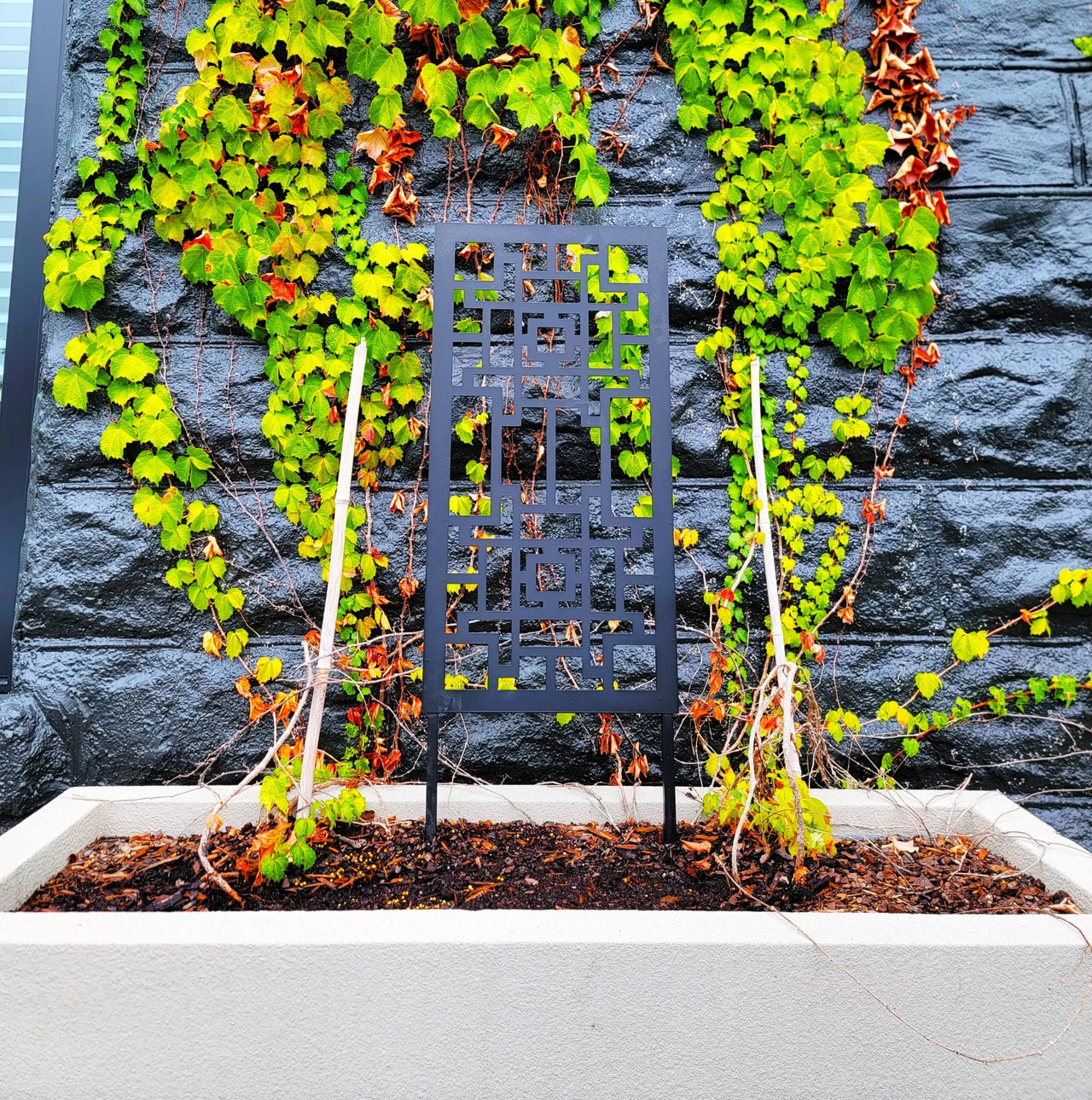 Outdoor or Indoor Standing Trellis Garden Decor