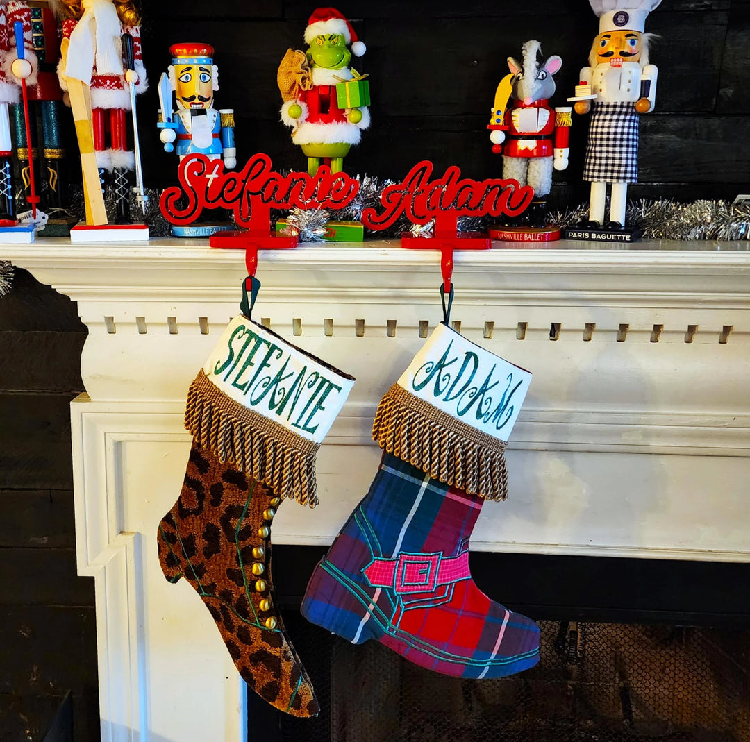 Personalized Home Decor - Christmas Stocking Holder – Maker Table