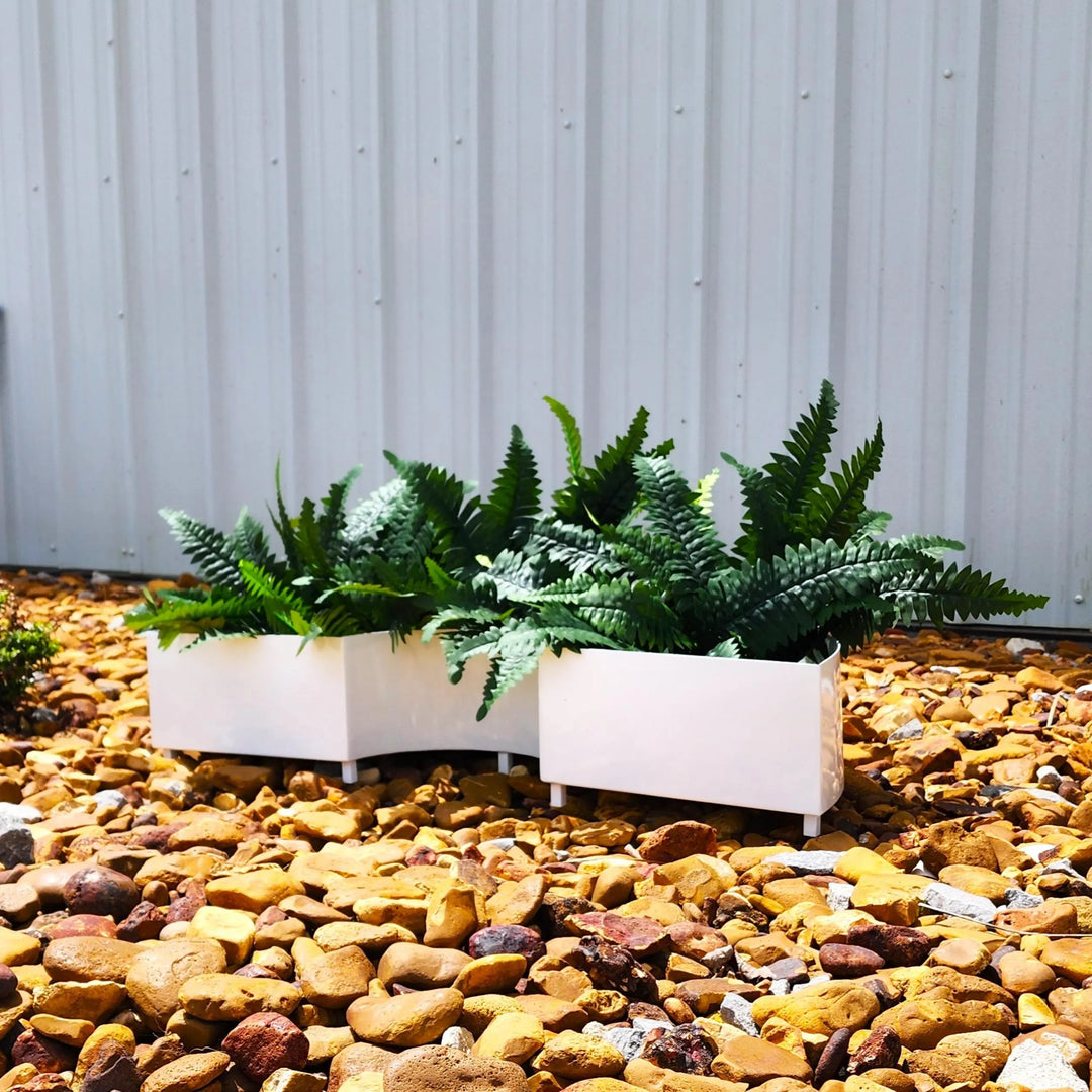 Semi-Circle Metal Planter - Planter Box