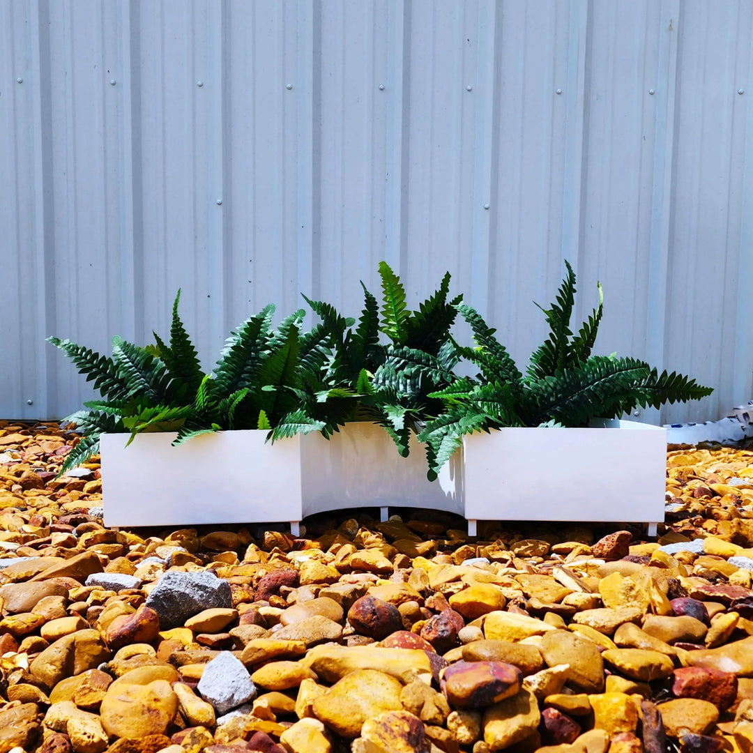 Semi-Circle Metal Planter - Planter Box
