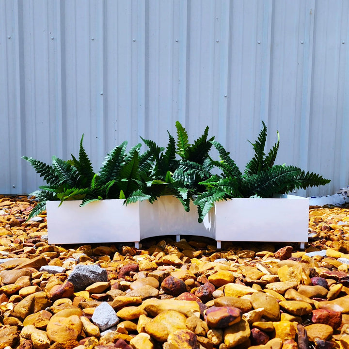 Semi-Circle Metal Planter - Planter Box
