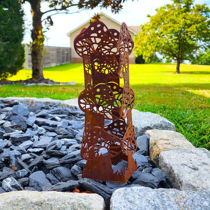Stacked Mushroom Garden Column