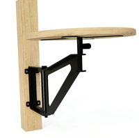 Thumbnail for Metal Swing Away Bar Stool With Wooden Seat - Round Seat or Tractor Seat - 12.5
