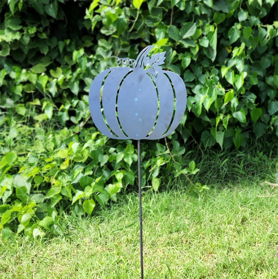 Cute Pumpkin Garden Stakes