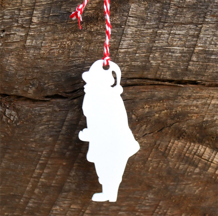 Mr. & Mrs. Claus Christmas Ornament - Holiday Stocking Stuffer Gift - Tree Home Decor