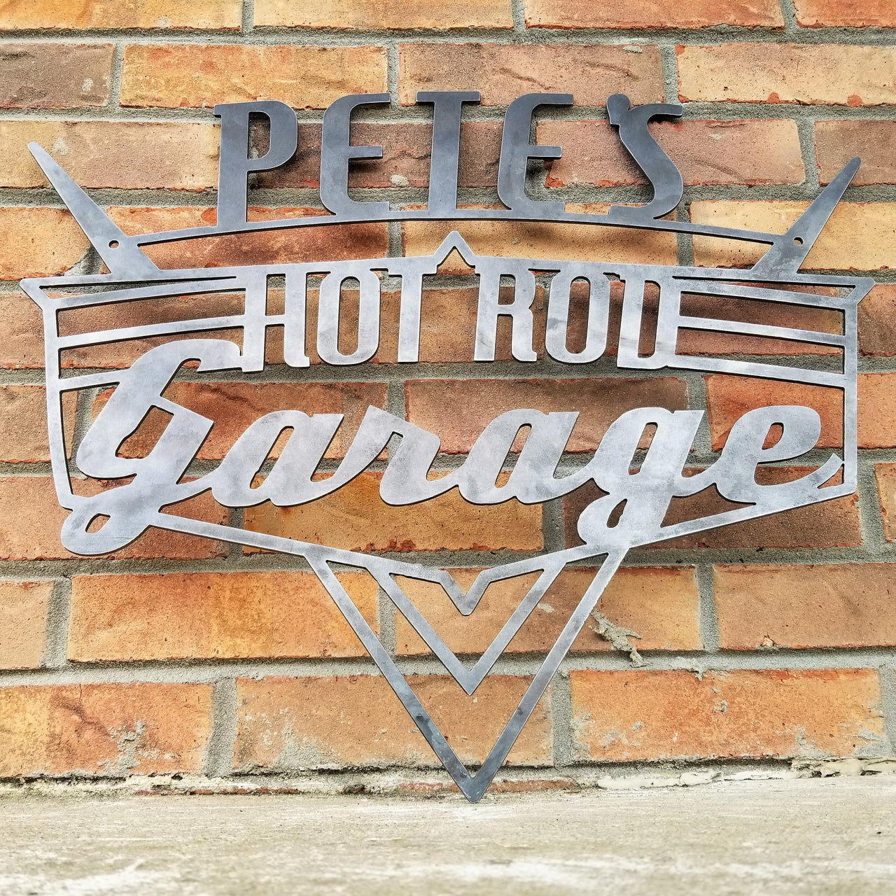 Personalized Hot Rod Garage Sign - Vintage Retro Wall Art - Drag Racin –  Maker Table