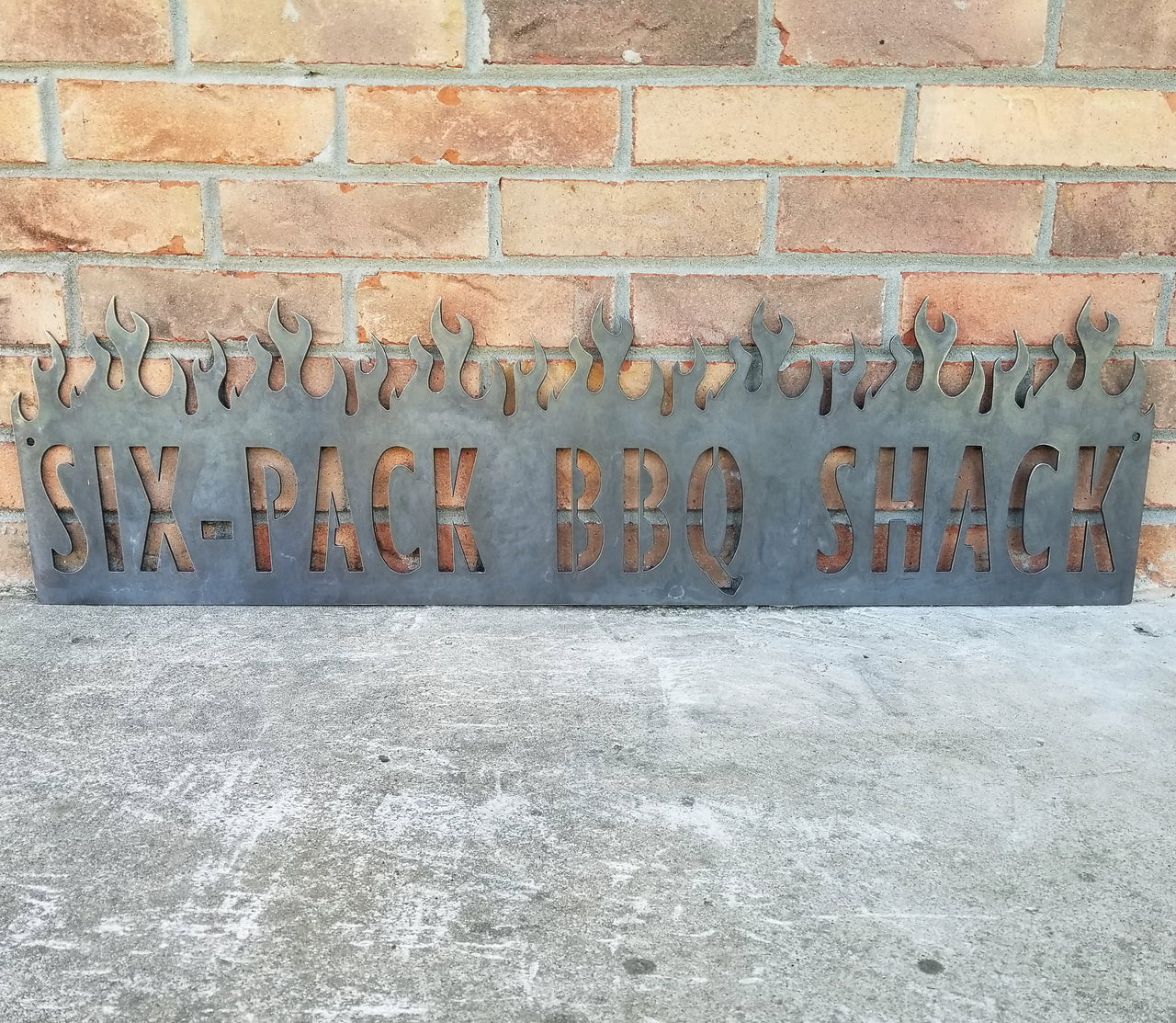 Trager Sign Personalized Metal BBQ Sign - Barbeque, Barbecue, Smoker Decor - Green ...