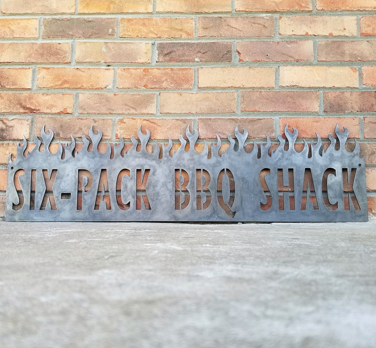 Personalized Metal BBQ Sign - Barbeque, Barbecue, Smoker Decor - Green Egg, Traeger