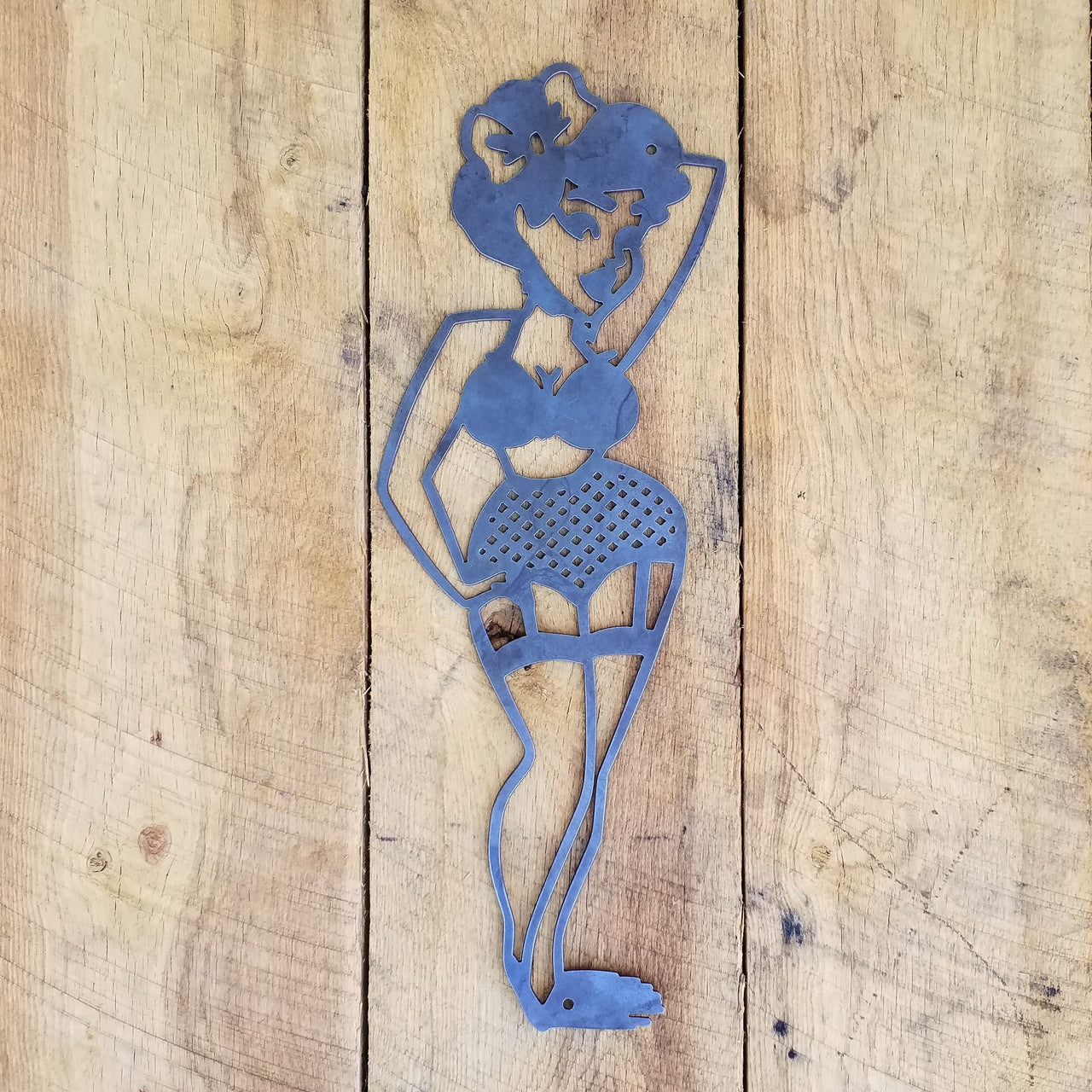 Traditional Pin-Up Girl Tattoo Sign - Girls, Sailor Jerry, Flash