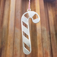 Thumbnail for Candy Cane Christmas Ornament - FREE SHIPPING, Stocking Stuffer, Holiday Gift, Tree