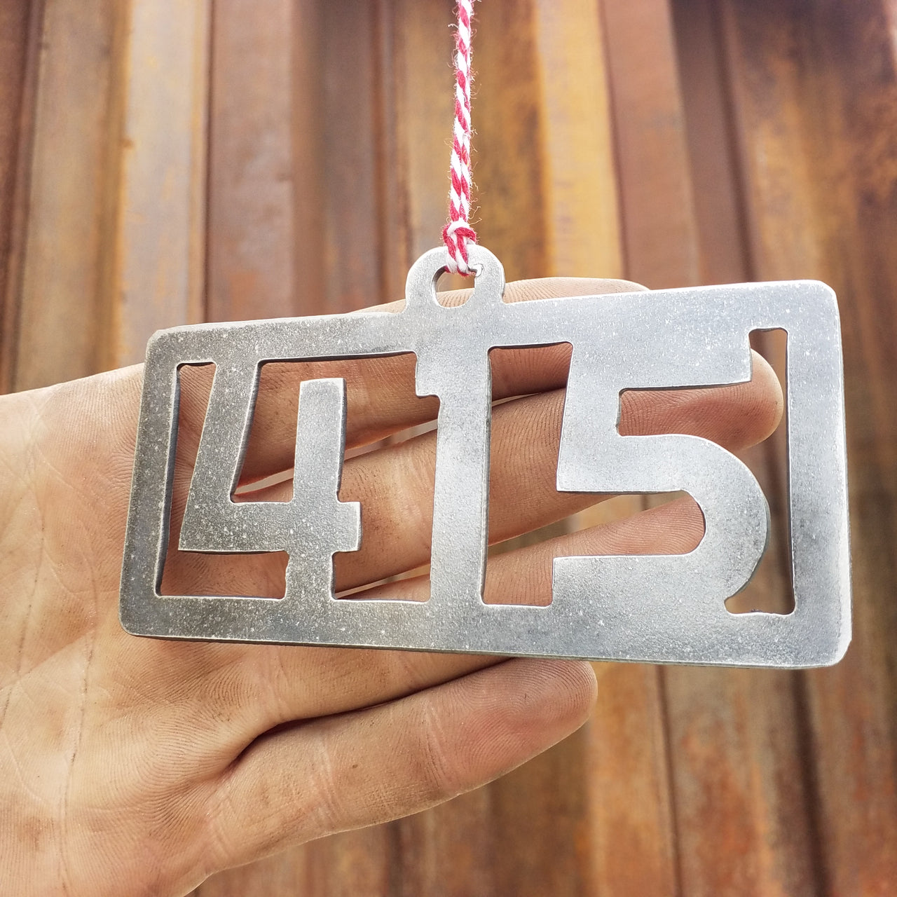 Area Code Christmas Ornament - FREE SHIPPING, Stocking Stuffer, Holiday Gift, Tree
