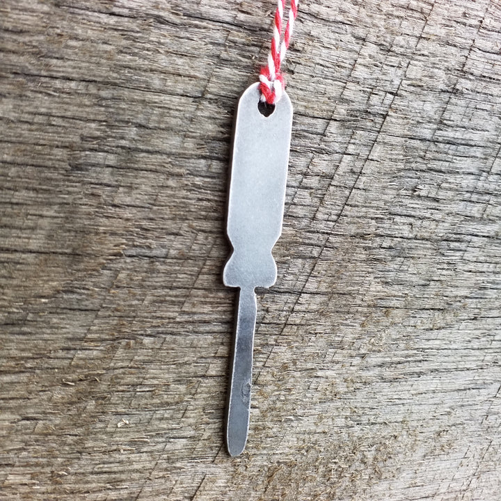 Screwdriver Christmas Ornament
